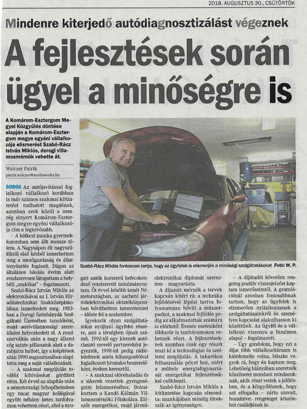 24 Óra Szabó Rácz István
