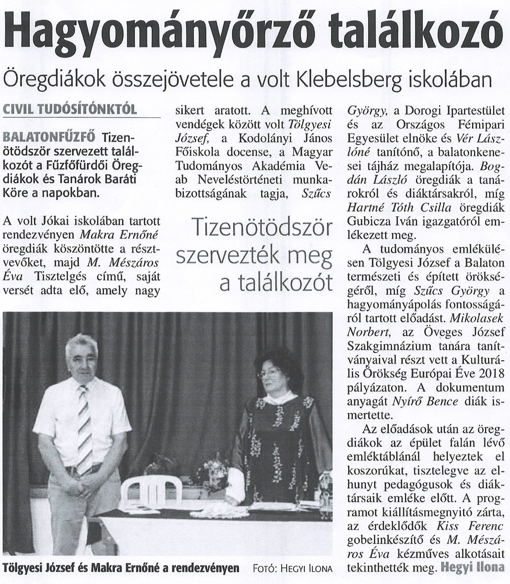hagyomanyorzo talalkozo