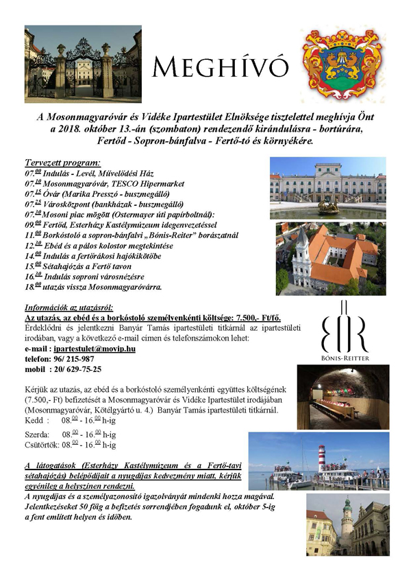 meghivo bortura sopron 2018 10 13